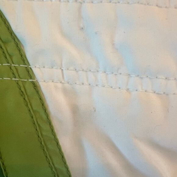 Abercrombie & Fitch White & Green Swim Trunks Surf Board Shorts - Picture 11 of 11